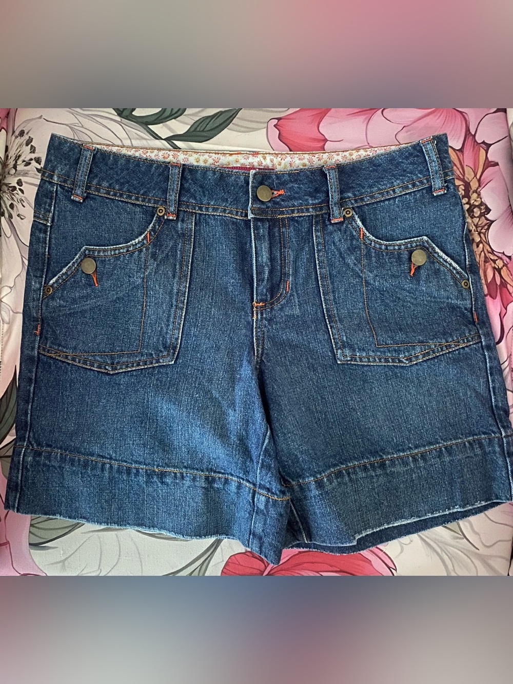 SO Blue Denim Shorts